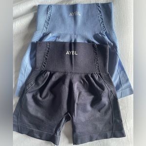 NWT AYBL light blue gym shorts
